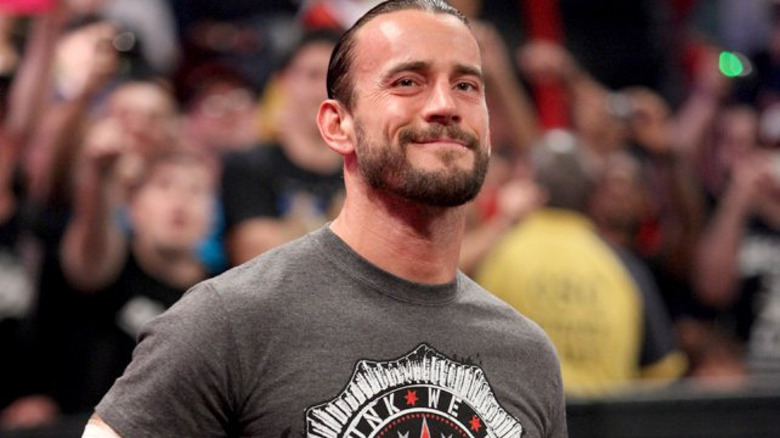 CM Punk, smirking about living rent free in wrestling fans' heads