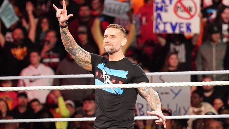 CM Punk shows love to the WWE Universe