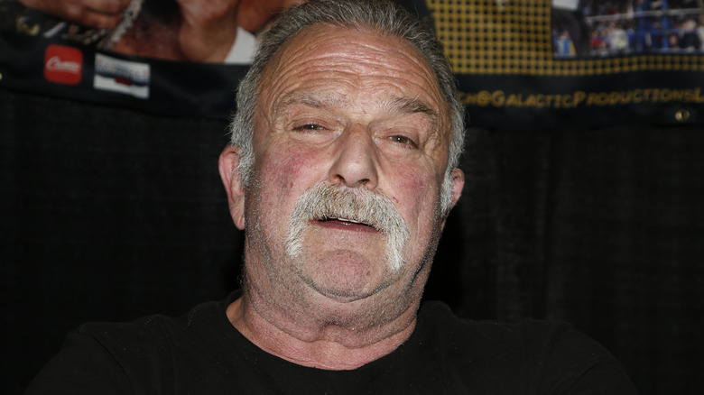 Jake Roberts smiling