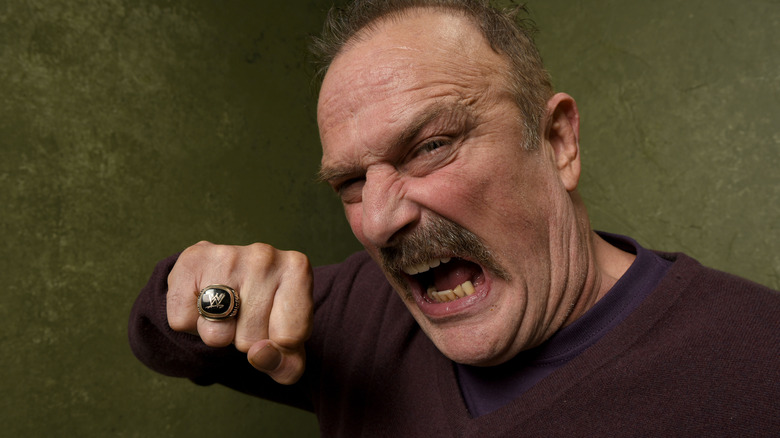 Jake Roberts posing