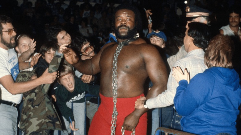Junkyard Dog Cheered By Fans During His Entrance