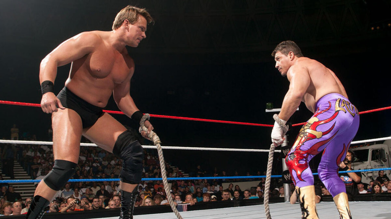 JBL and Eddie Guerrero in the ring