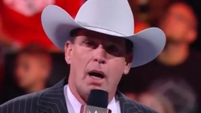 JBL talking WWE crowd