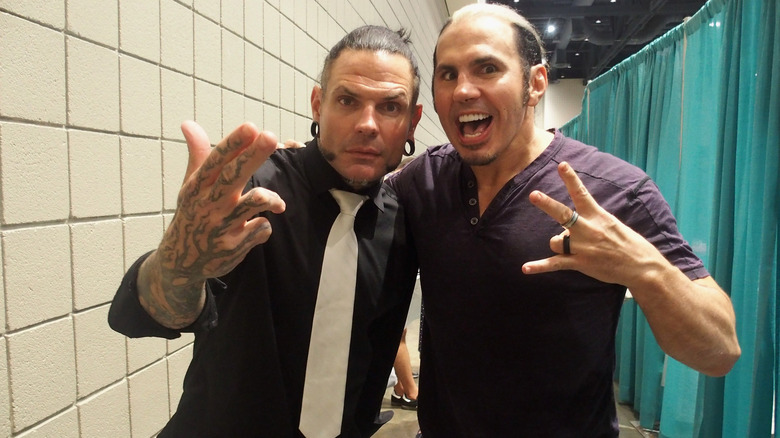 The Hardy Boyz posing