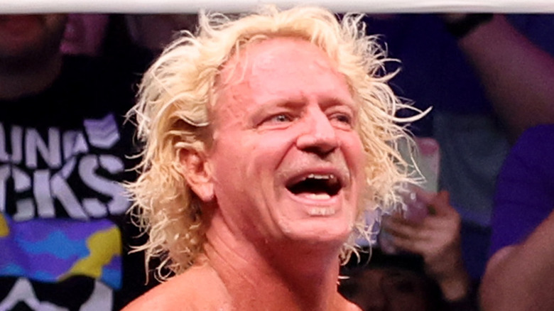 Jeff Jarrett soaking in the heat