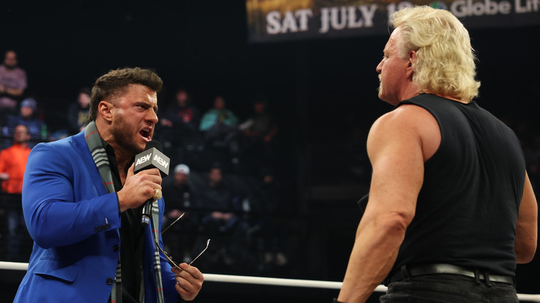 MJF and Jeff Jarrett on AEW Dynamite