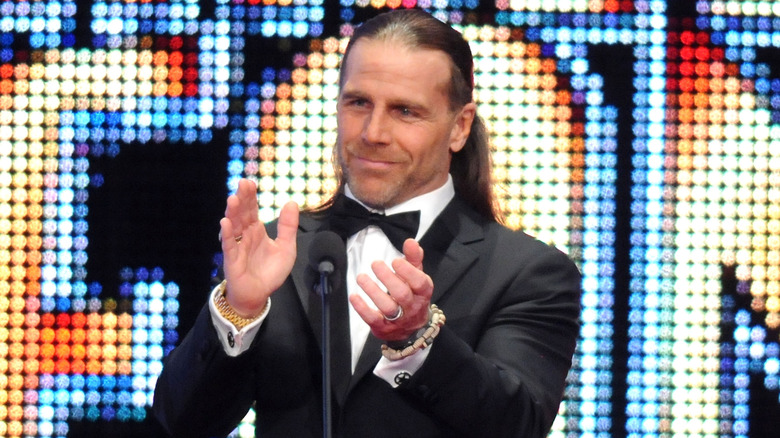 Shawn Michaels smiling