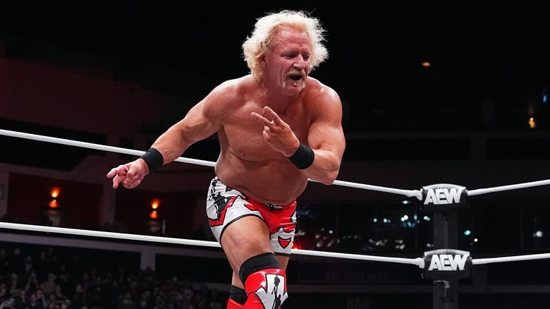 Jeff Jarrett in the ring