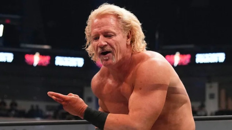 Jeff Jarrett strutting