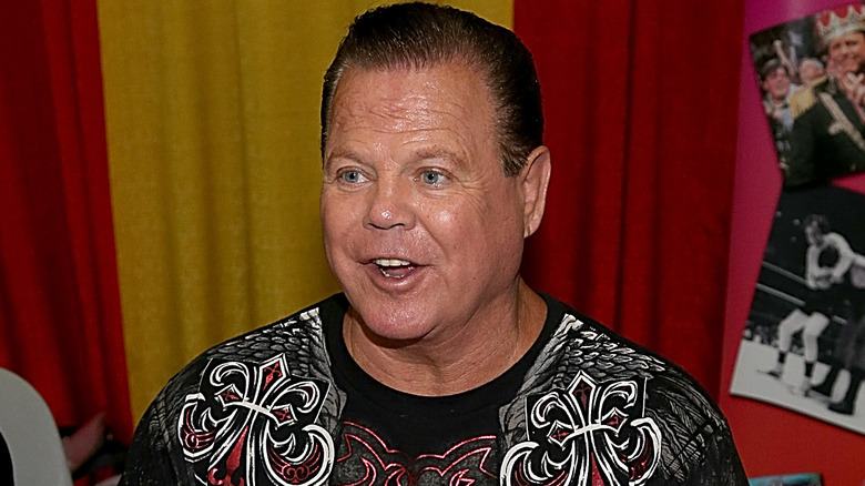 Jerry Lawler signing autographs