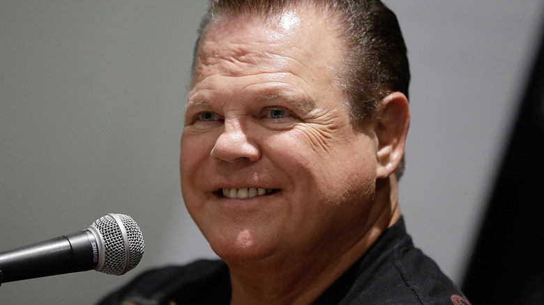 Jerry Lawler smiling