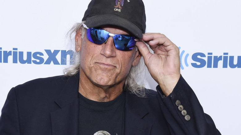 Jesse Ventura wearing sunglasses