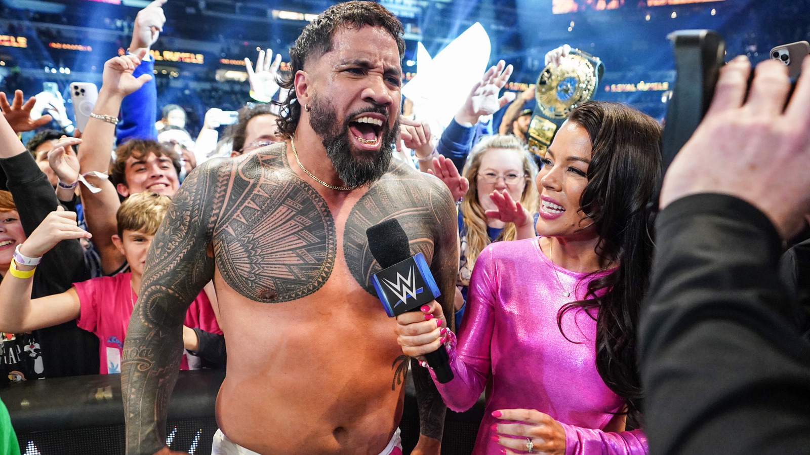 Jey Uso Reacts To His WWE Royal Rumble Victory