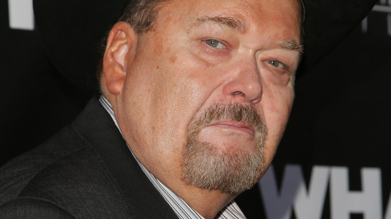 Jim Ross at an event