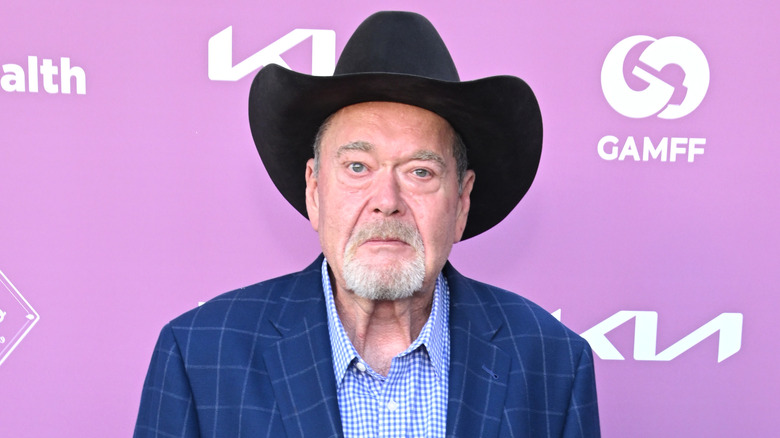 Jim Ross at a movie premiere