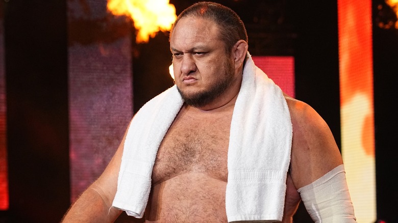 Samoa Joe entrance