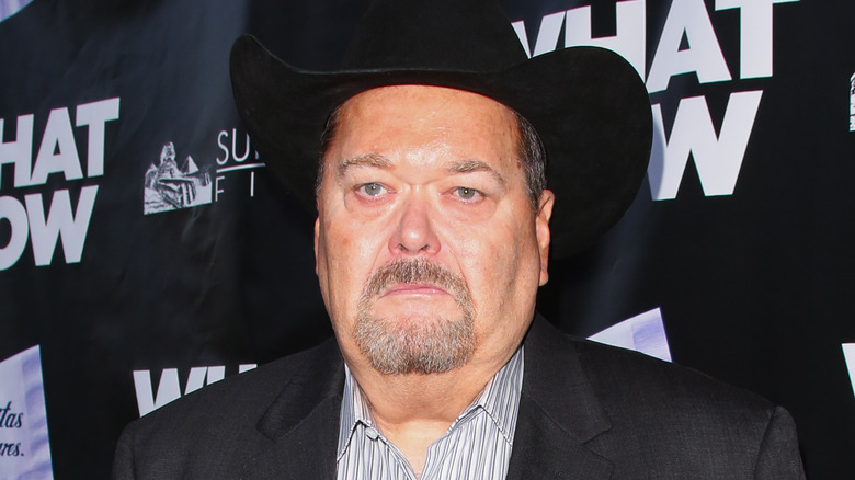 Jim Ross posing