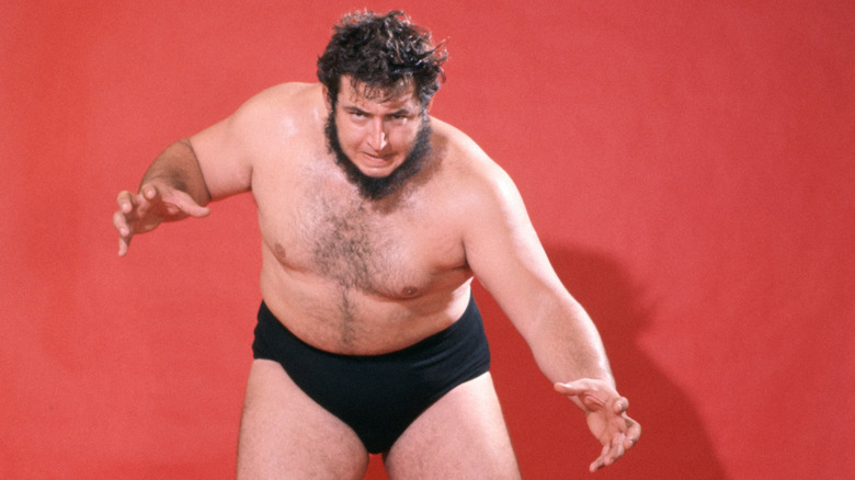 Gorilla Monsoon during his wrestling career