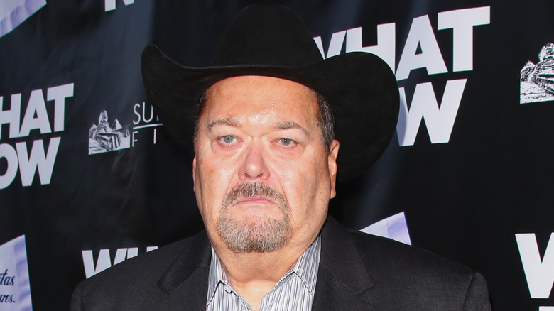 Jim Ross attends the premiere of "What Now?"