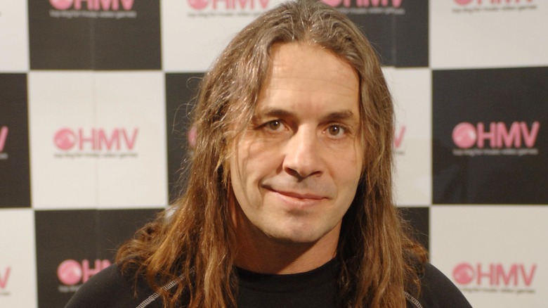 Bret Hart smiling