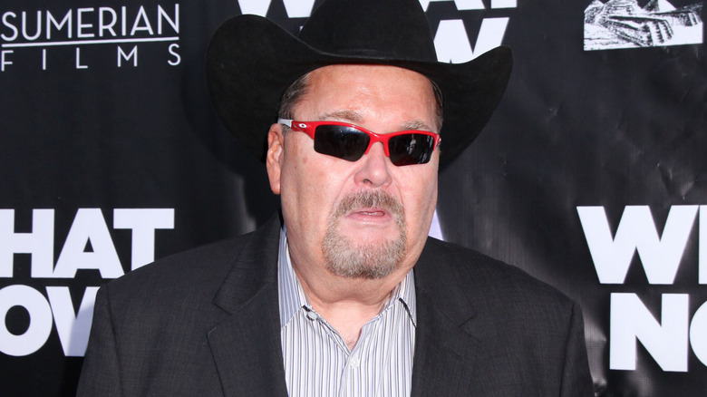 Jim Ross posing