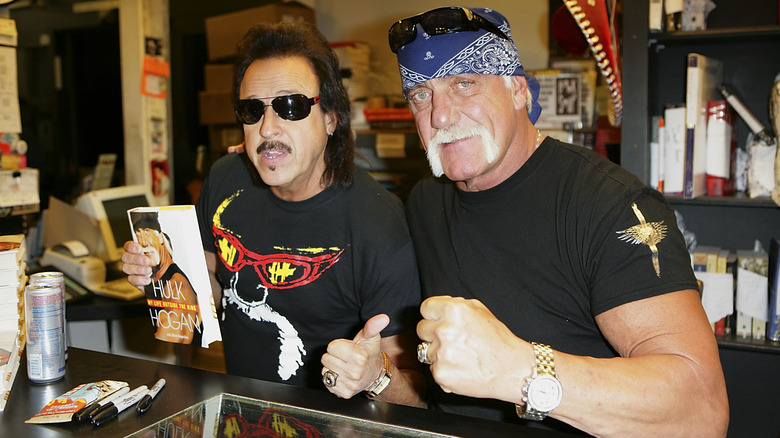 Jimmy Hart and Hulk Hogan in 2009