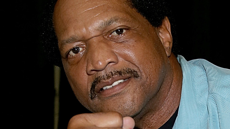 Ron Simmons stares