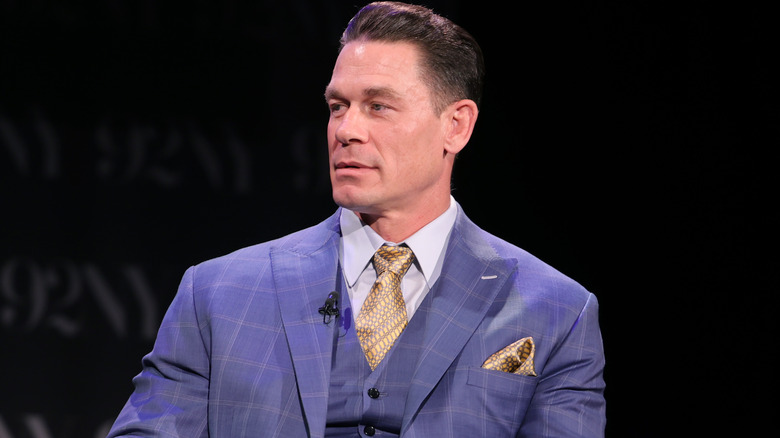 John Cena wearing a suit