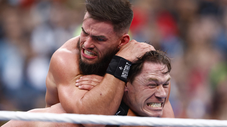 John Cena wrestling Austin Theory