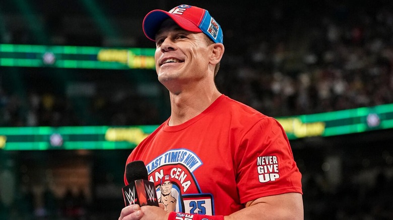 John Cena smiling