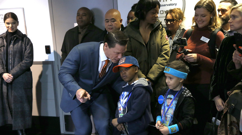 John Cena At A Make A Wish Event In 2018