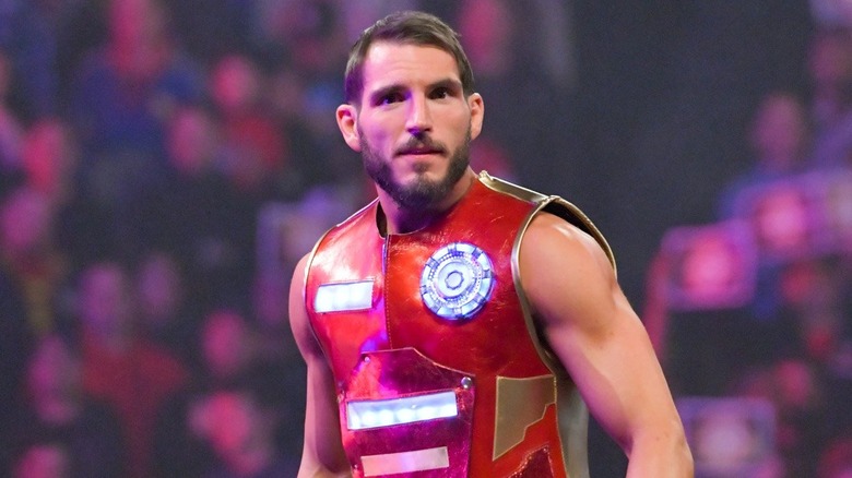 Johnny Gargano in Iron Man gear