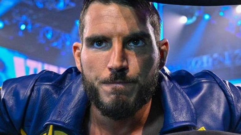 Johnny Gargano waits for his opponent