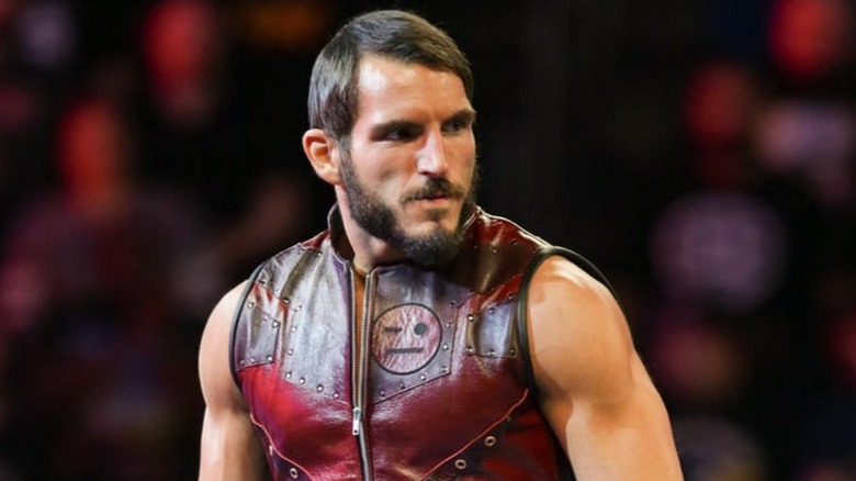 Johnny Gargano looking out into the crowd