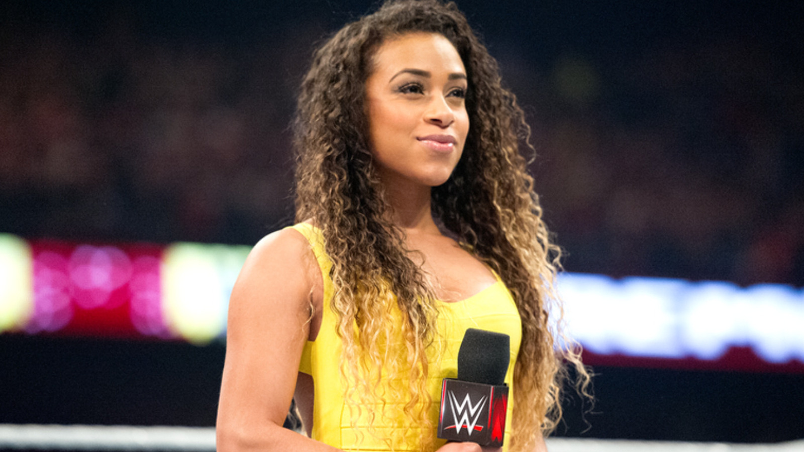 JoJo Offerman (Partner To Late WWE Star Bray Wyatt) Works AEW Show As Ring Announcer