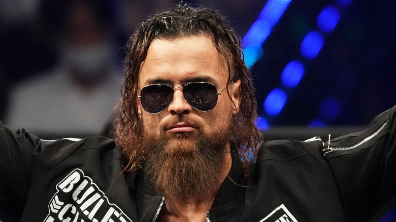 Juice Robinson wearing sunglasses