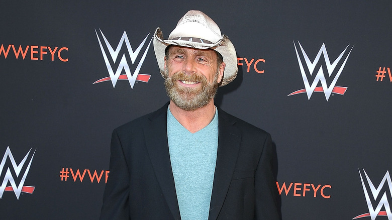 Shawn Michaels in a cowboy hat