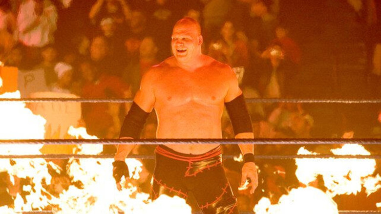 Kane in the Inferno match