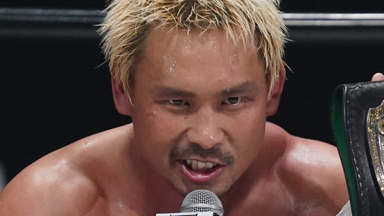 Katsuhiko Nakajima talking