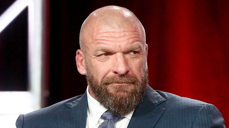 Triple H Smiling