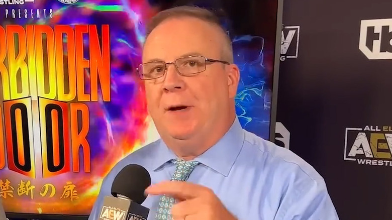 Kevin Kelly hypes AEW/NJPW's Forbidden Door PPV in 2022