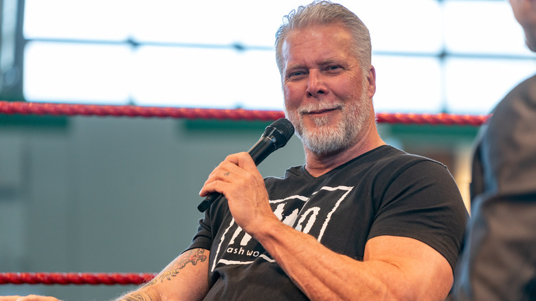 Kevin Nash kicks back