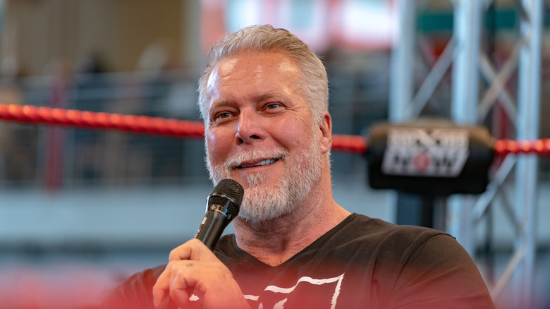 Kevin Nash smiling