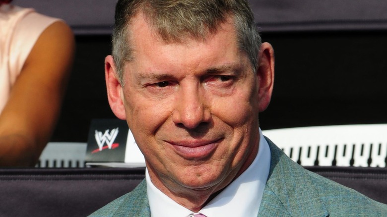 Vince McMahon smiling