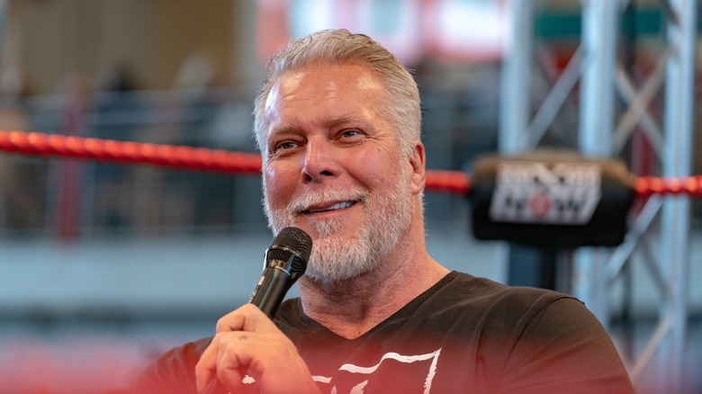 Kevin Nash smiling