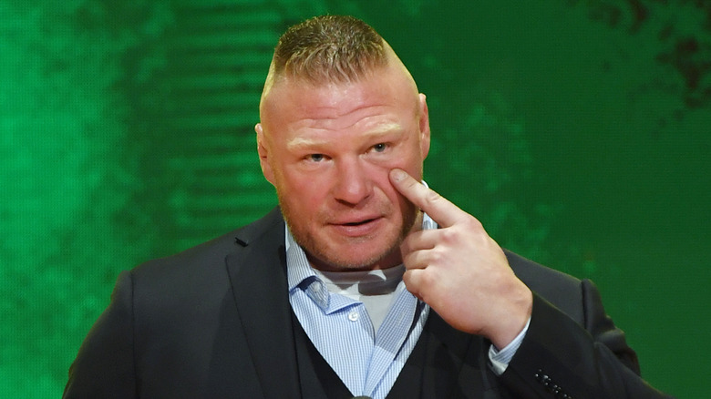 Brock Lesnar looking ahead