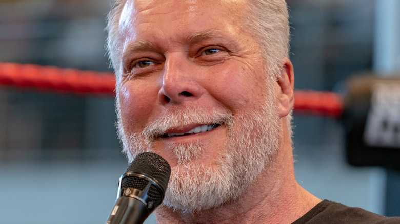 Kevin Nash smiling