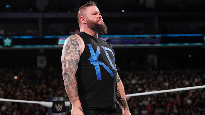 Kevin Owens in the ring on "WWE SmackDown"