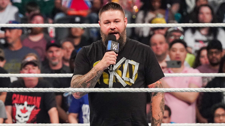 Kevin Owens talking