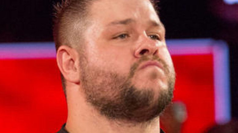 kevin owens looking unimpressed